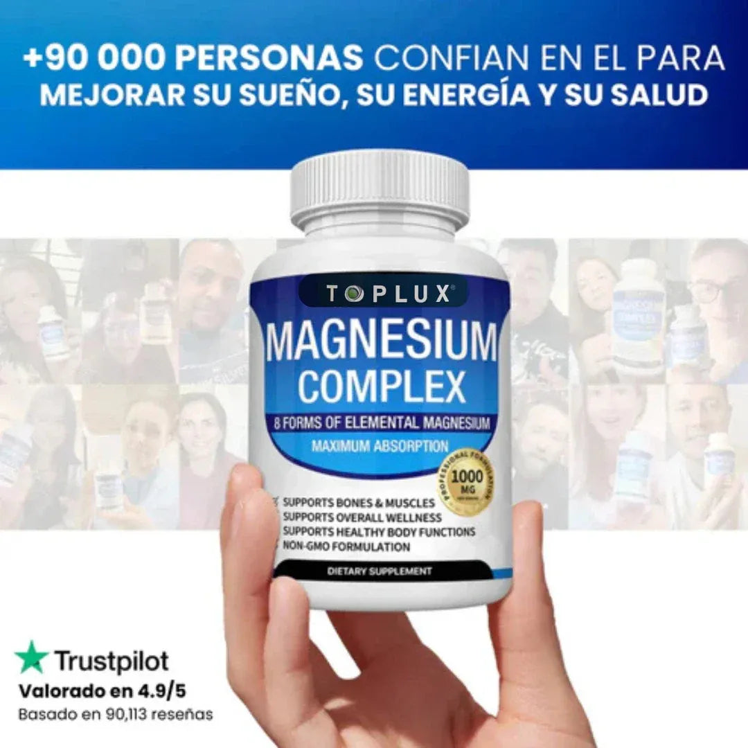 Magnesio Complex® Importado✅- 90 Capsulas