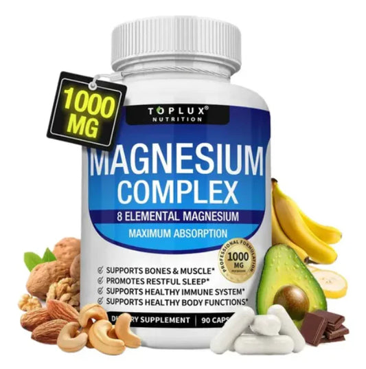 Magnesio Complex®  Importado✅- 90 Capsulas