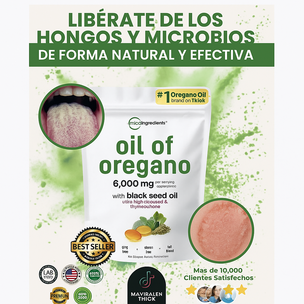 ACEITE DE OREGANO EN CAPSULAS - ORIGINALⓇ ✅