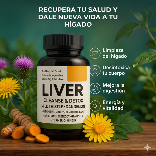 LiverCleanse™: Restaurador Hepático Profundo