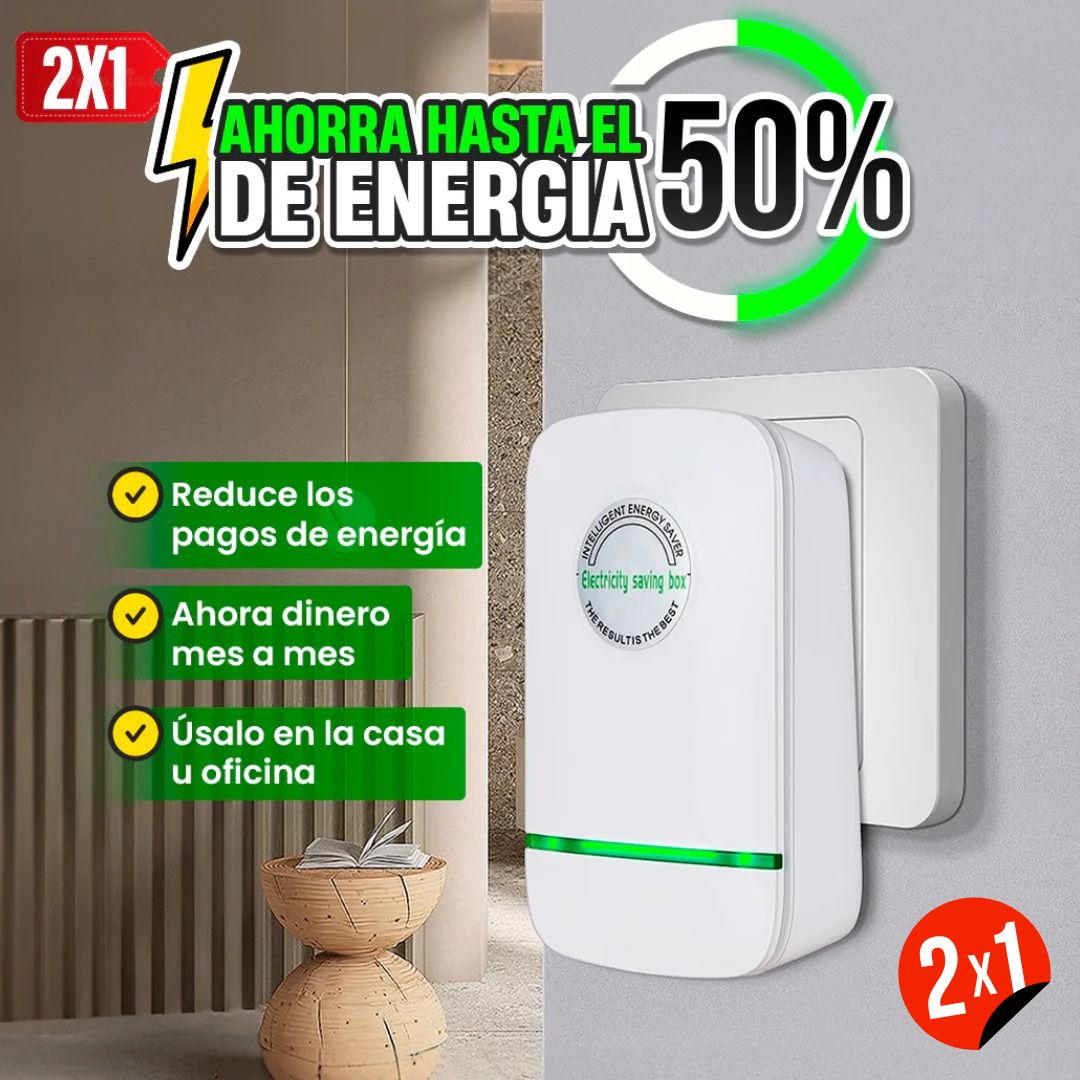 EcoPower™ – Ahorrador de Energía Hogar & Oficina 2x1🎁