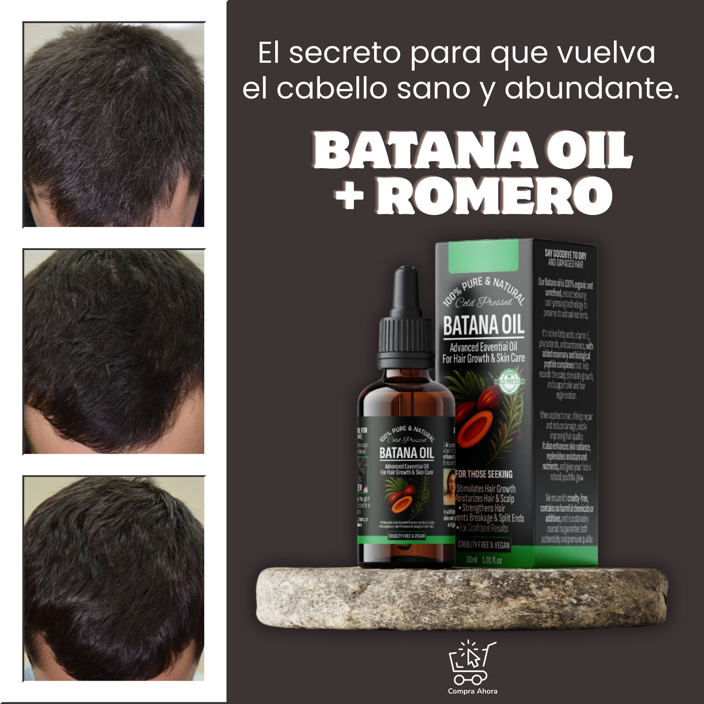 Aceite batana 0il para el crecimiento del cabello